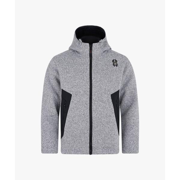 男性ボンディングフリースフードジップアップSPKWCNFT307MMGR 3683388