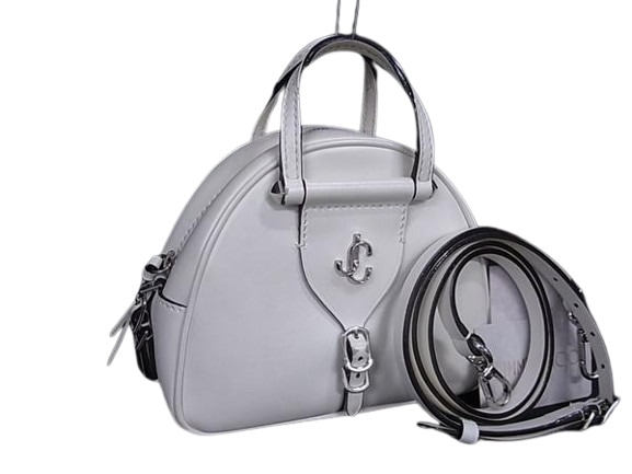 ハンドバッグ ヴァレンヌ - アイボリー系 レザー レディース ロゴ 2WAY シルバー金具【本物保証】