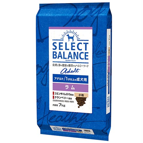 ドッグフード　セレクトバランス　アダルト　ラム小粒　１才以上の成犬用　７ｋｇ　ＣＲＣ45―03―52―00―00 8,494円
