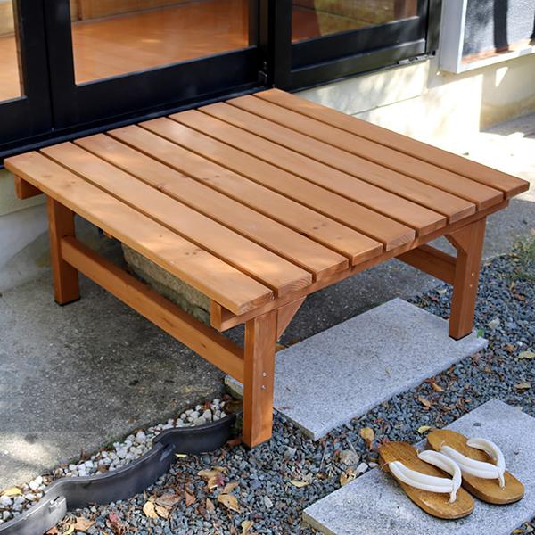 ベンチ 腰掛け 屋外 おしゃれ 木製 庭 ガーデニング 縁台 縁側 デッキ 庭先 椅子 軒先 玄関 エントランス