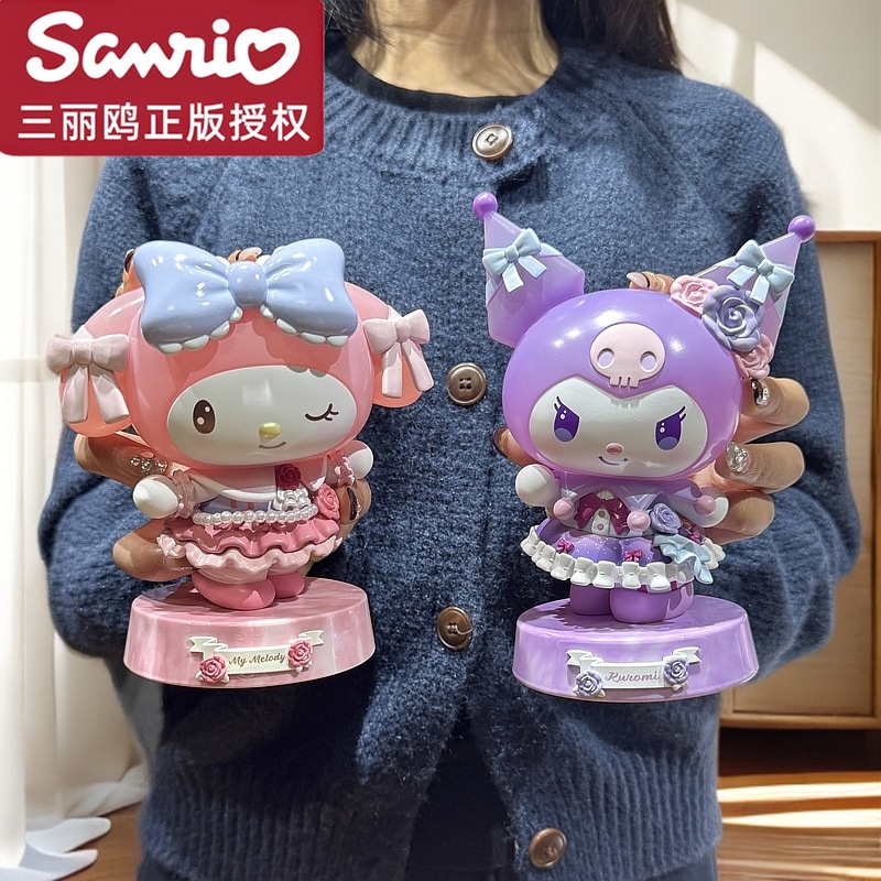 サンリオ クロミ メロディ 手作り オフィス 人形 ロリータ デスクトップ オーナメント 誕生日 新商品 ギフト