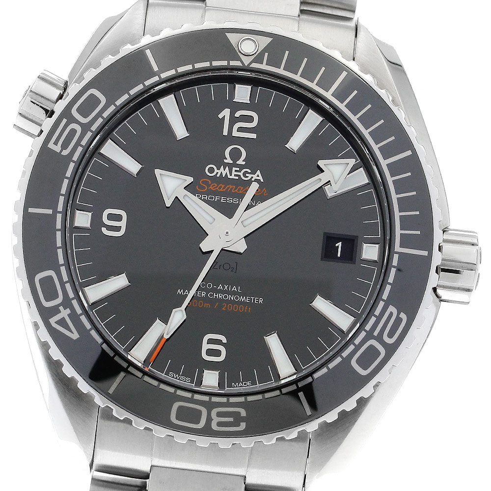 オメガ OMEGA 215.30.44.21.01.001 シーマスター プラネットオーシャン600M マスタークロノメーター 自動巻き メンズ 保証書付き_890081【中古】