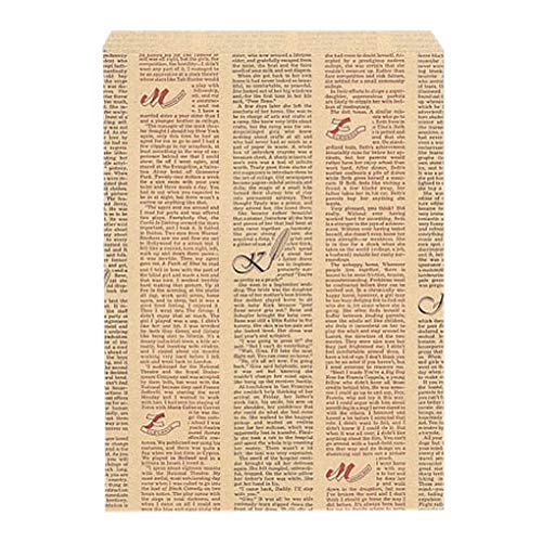 （まとめ買い）シモジマ HEIKO 紙袋 平袋 柄小袋 Rタイプ R-20 フェザーイニシャル 200枚 幅215x高290mm 006525302 [x3セット] 6,675円