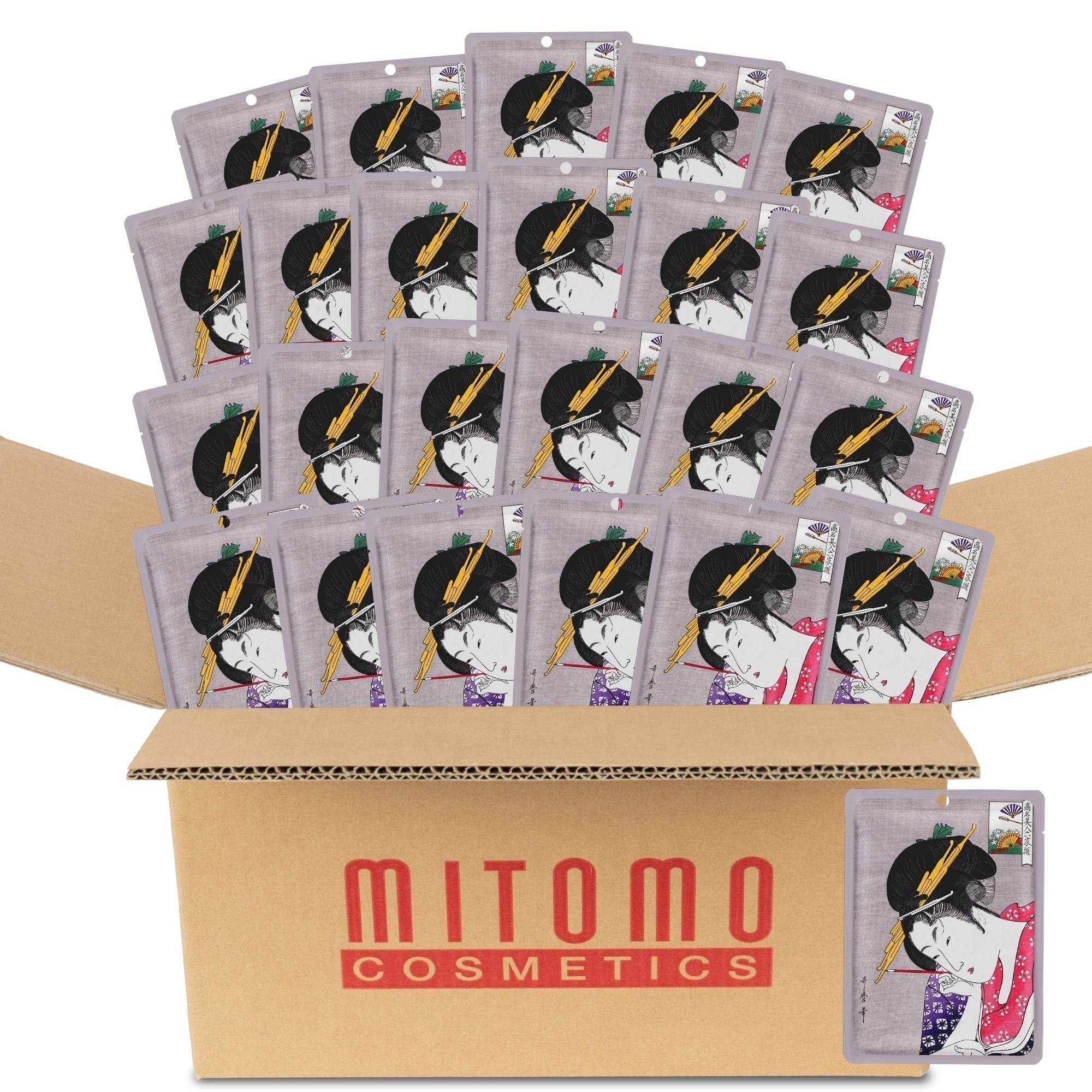 日本製 弾力雪肌 美容シートマスク/800枚入り/法人割引対象商品 美容液/美容 スキンケア 潤いマスクパック ビジネス[JPSS006-S-0x080]