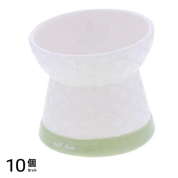 アドメイト 犬用 フードが食べやすい脚付き陶器食器 Mサイズ 250mL 10個セット