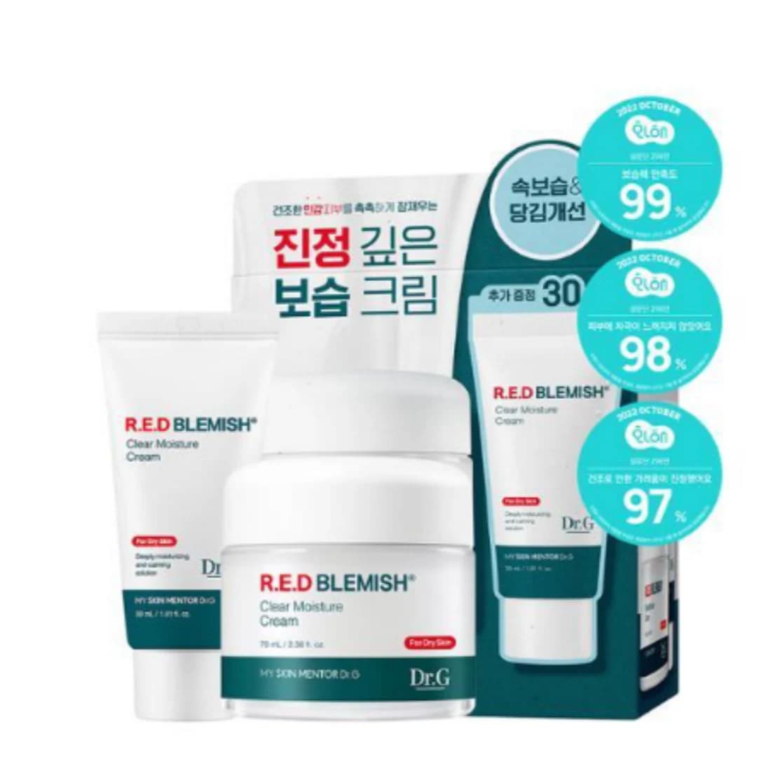 [70ml+30ml]レッド ブレミッシュ クリア モイスチャー クリーム[70ml+30ml]닥터지 레드 블레미쉬 클리어 모이스처 크림