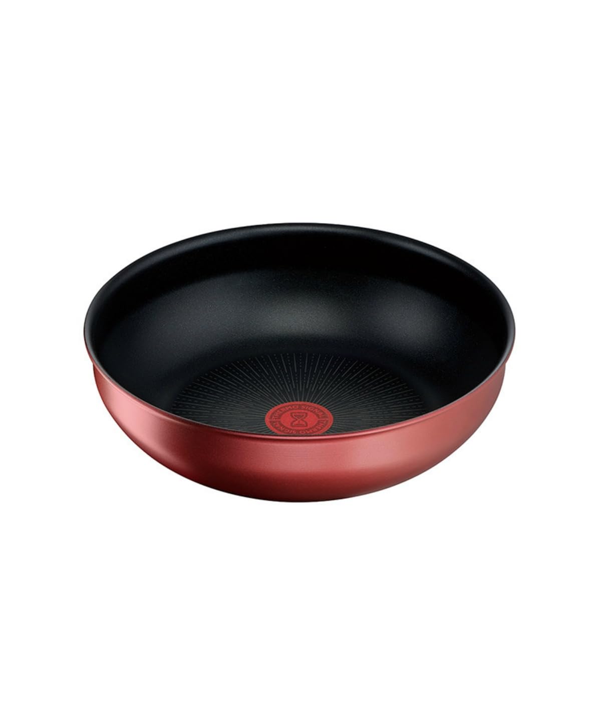 ティファール 取っ手のとれる 炒め鍋 26cm 深型 中華鍋 IH ガス火対応 PFOAなどの有害物質不使用 「インジニオネオ IHルージュアンリミテッド ウォックパン」 こびりつきにくさ長持ち