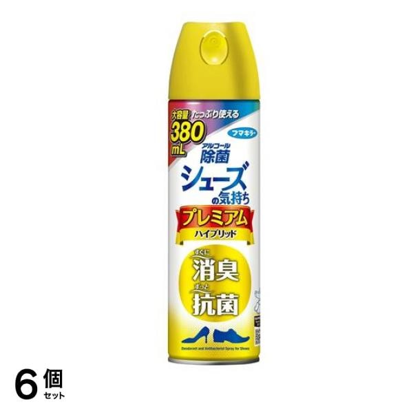 シューズの気持ち プレミアムハイブリッド 無香性 380mL 6個セット