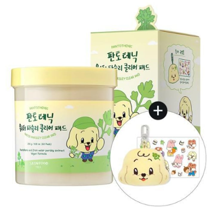 [マフィンアンドナッツコラボ] ミナリクリアパッド60枚(人形キーリング贈呈)