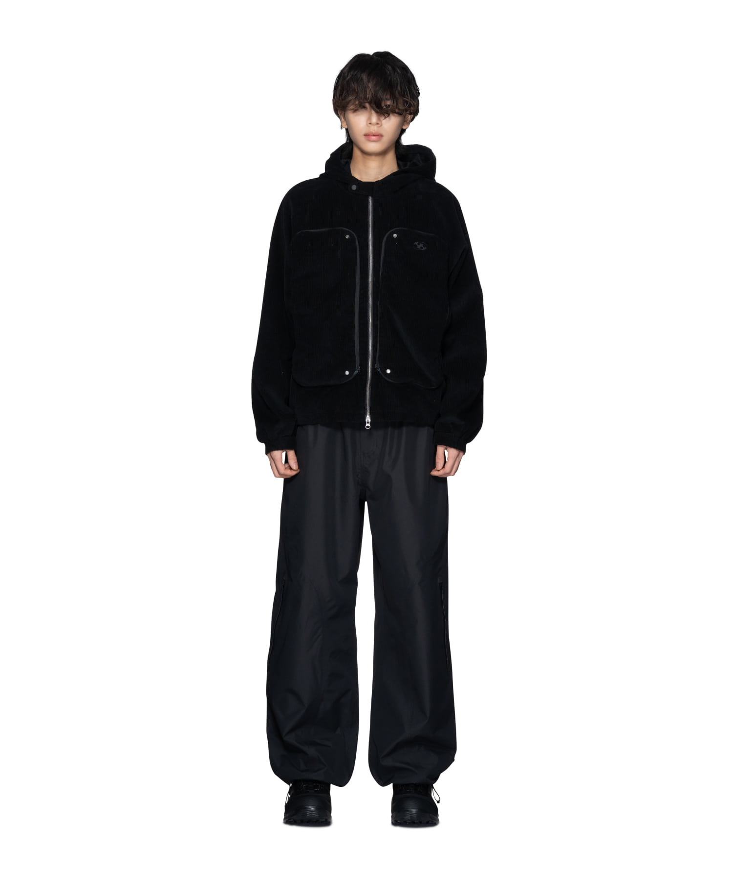 【SANSANGEAR】 23FW CORDUROY JACKET : BLACK