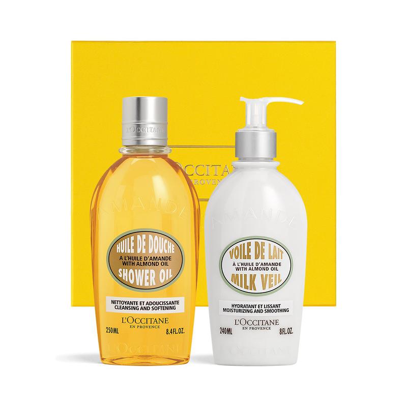[ギフト] アーモンドボディケアデュオ (シャワーオイル + ミルクベール)