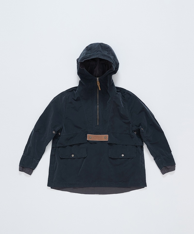PIGMENT WASHING ANORAK [BLACK]