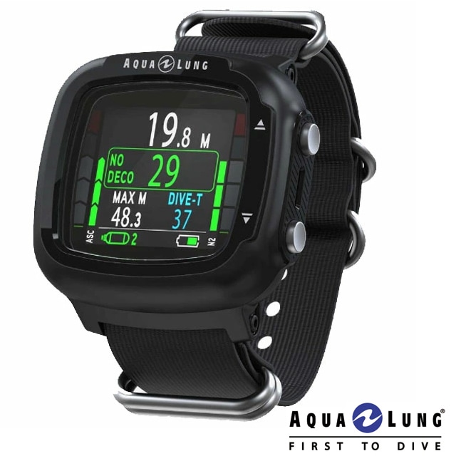 アクアラング ダイブコンピューター i330R ダイコン Bluetooth搭載 カラー液晶 充電式 ディスプレイ 保護プロテクター付 フリーダイビング 素潜り