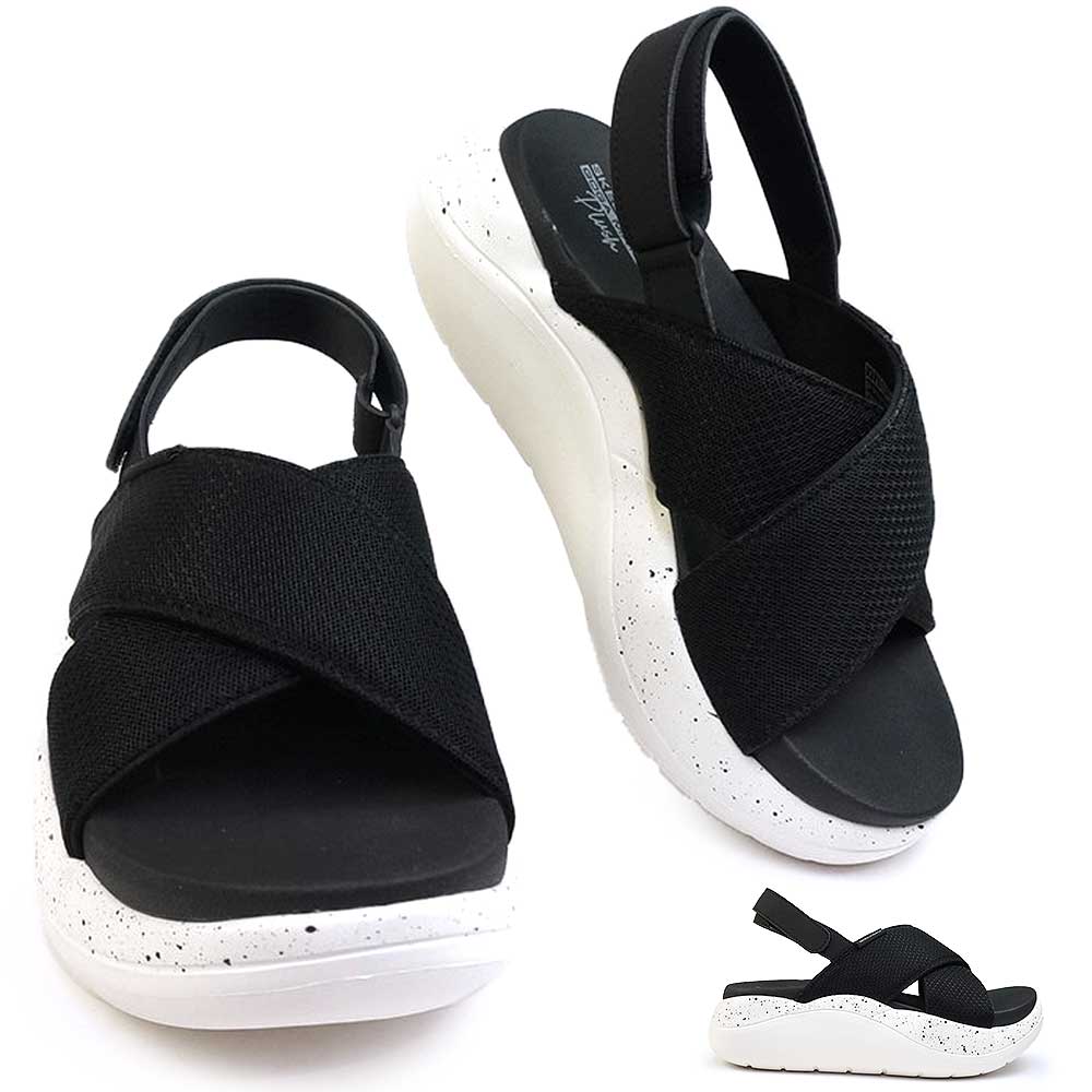 レディース サンダル 141514 オンザゴースポットライト 厚底 ストラップ 洗濯機洗い可能