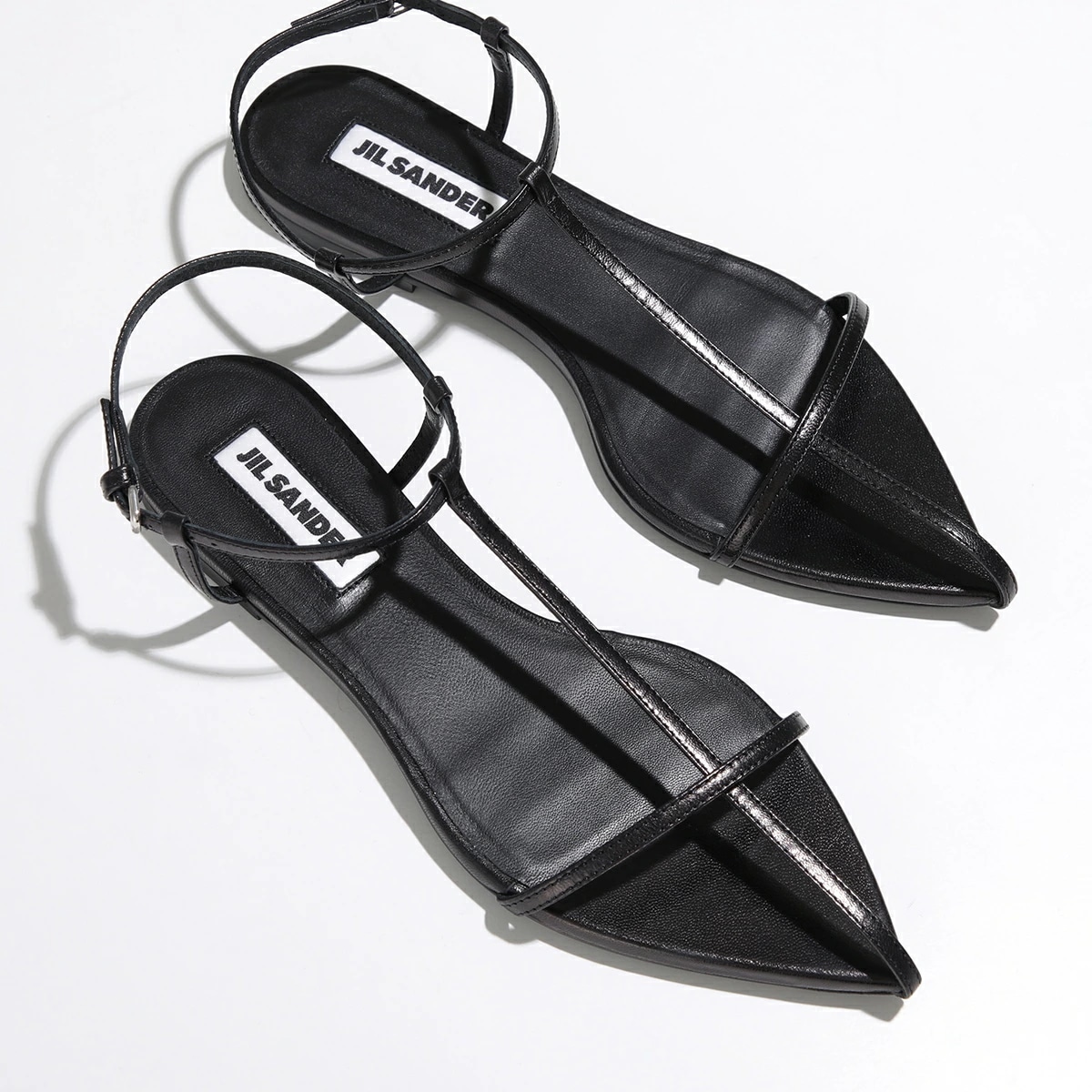 JIL SANDER ジルサンダー フラットサンダル NEW TRIPON ニュー トリポン J15WP0081 P4864 P8226 レディース ポインテッドトゥ 靴 001 J15WP0081