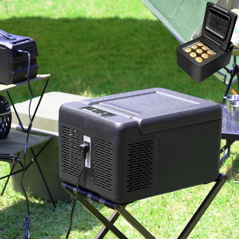 Bonarca 車載冷蔵庫 【5サイズ（9～50L）】 小型 大型 車 ポータブル ポータブル冷蔵庫 冷凍庫 氷 コンプレッサー 大容量 車載 ポータブル 冷蔵庫 ミニ 家庭用 スリム 車中泊 コンプ