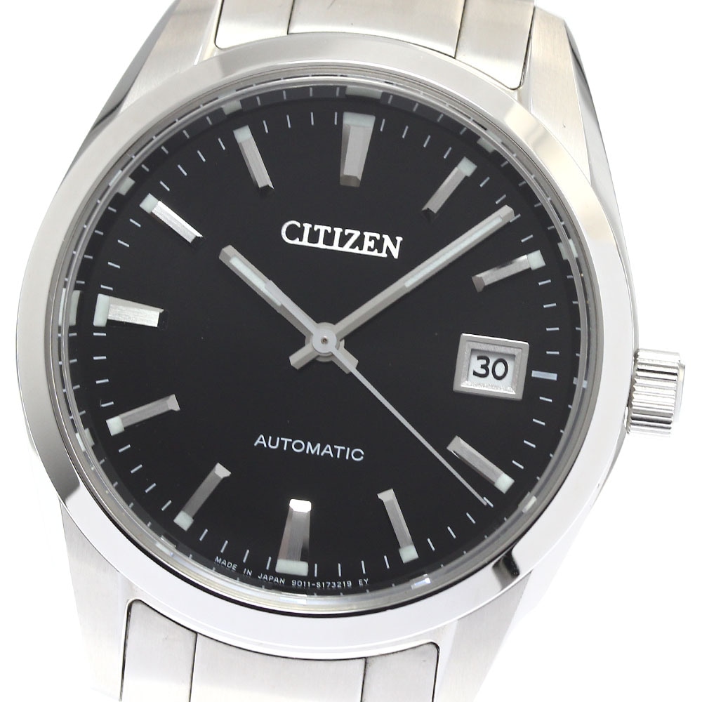 シチズン CITIZEN 9011-S125804/NB1050-59E シチズンコレクション メカニカル デイト 自動巻き メンズ 美品 箱・保証書付き_904699【中古】 33,670円