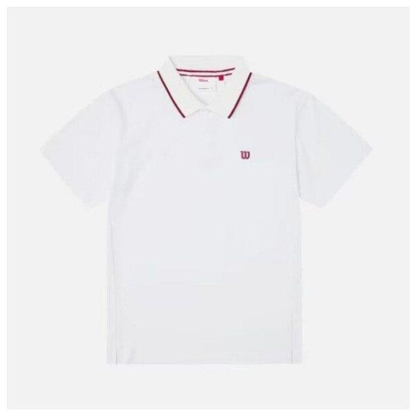 半袖Tシャツ LQC W243001TPS71-WHT テニスポロシャツ