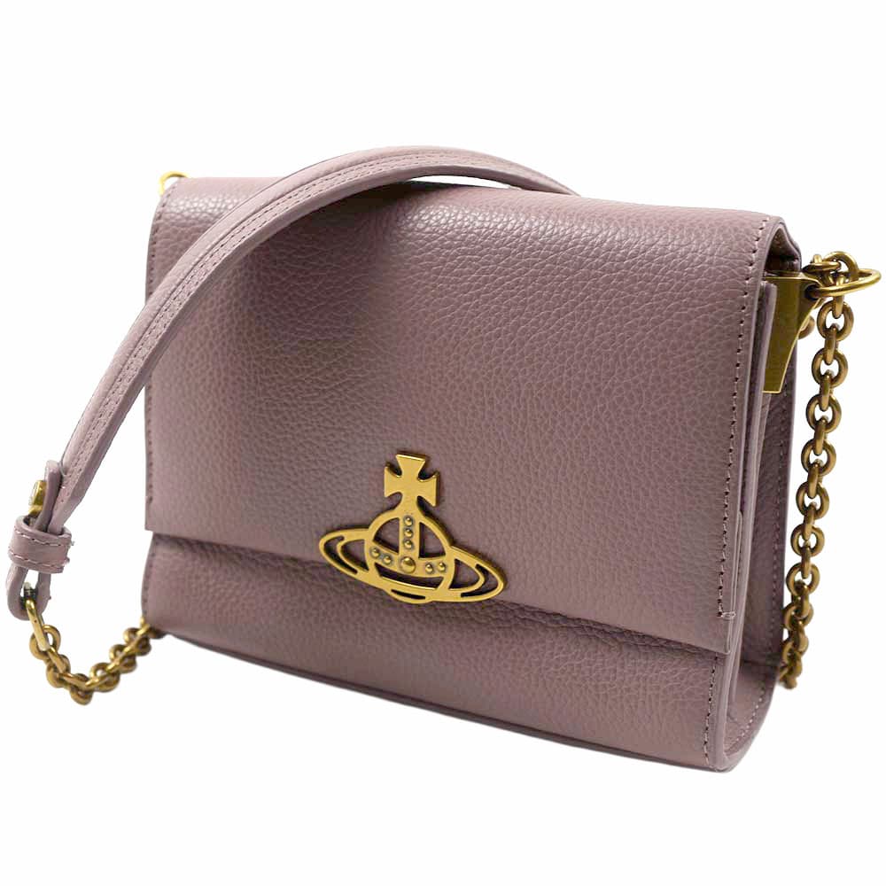 ヴィヴィアンウエストウッド ショルダーバッグ 肩掛け レディース ピンク ゴールド Vivienne Westwood LUCY SMALL CROSSBODY PINK/GOLD 43030068