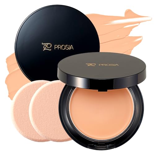 PROSIA(プロシア) クリームファンデーション ピンクオークル プロシアファンデーション 本体 11.5g ツヤ つや肌 エマルジョン 潤い 高カバー カラーコントロール 紫外線対策 SPF50 5,243円