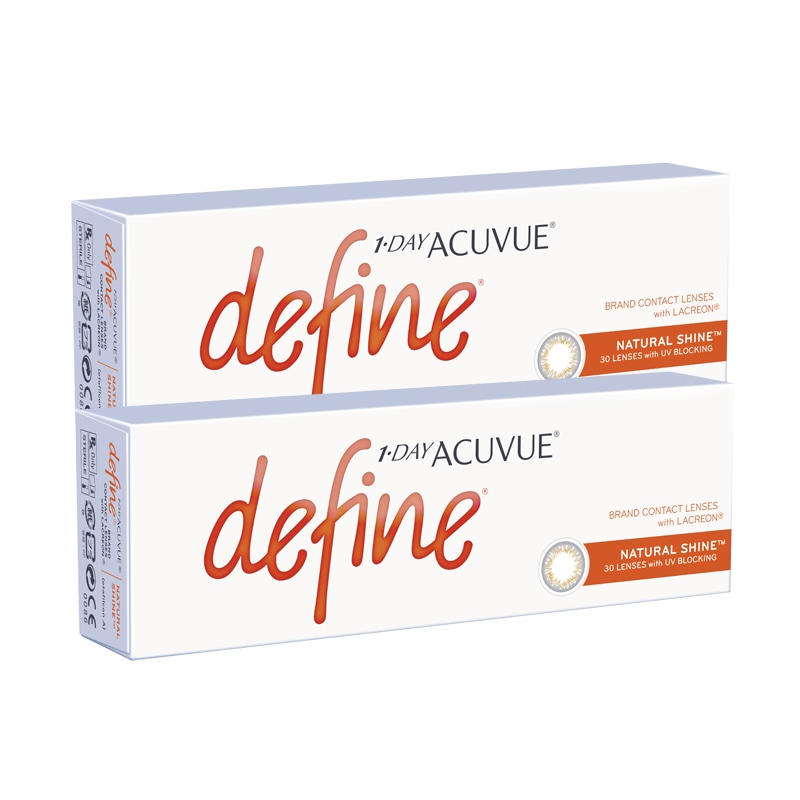 ワンデーアキュビューディファインモイスト ナチュラルシャイン 2箱セット/コンタクトレンズ/カラコン