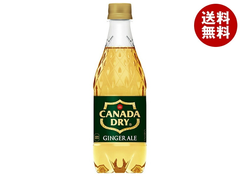 コカコーラ カナダドライ ジンジャエール 500mlPET＊24本入＊(2ケース)