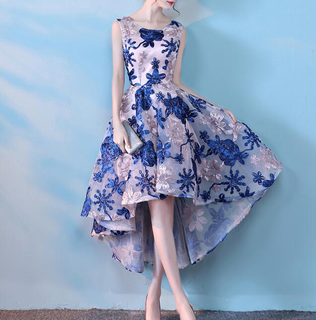 ノースリーブ　パーティードレス　ドレス　前短後長　結婚式　披露宴　大きいサイズ　二次会　着瘦せ　卒業会