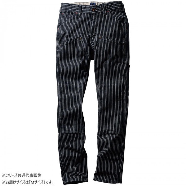 1472-08 カーゴパンツ(ノータック) Mサイズ ストライプ(910) Dandy Dad