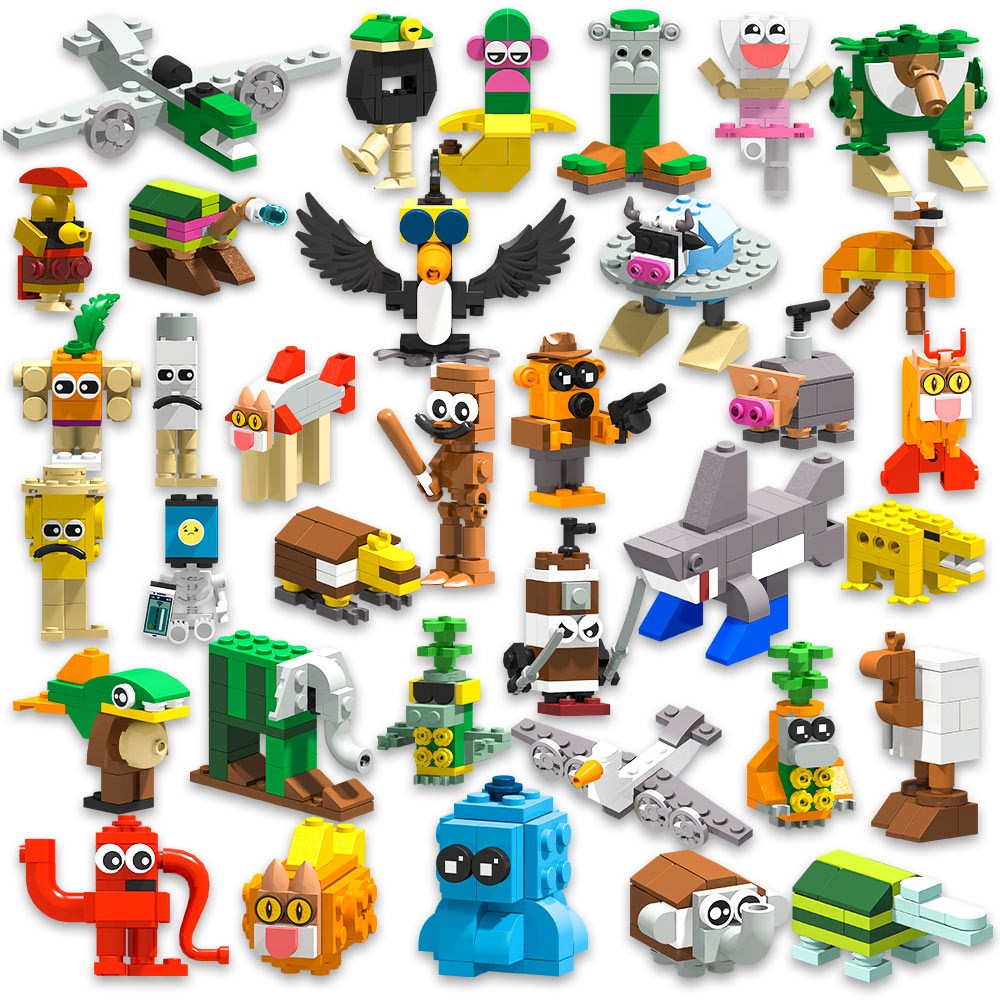 イタリアン ブレインロット Italian brainrot キャラクター ミニブロック 35種 B0721