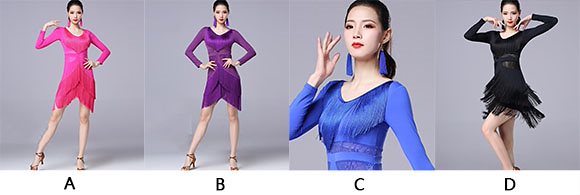 「優雅 ラテンダンス専用」ダンス ドレス 優雅 演出服競技用 ワルツドレス 高級感 エレガント 人気