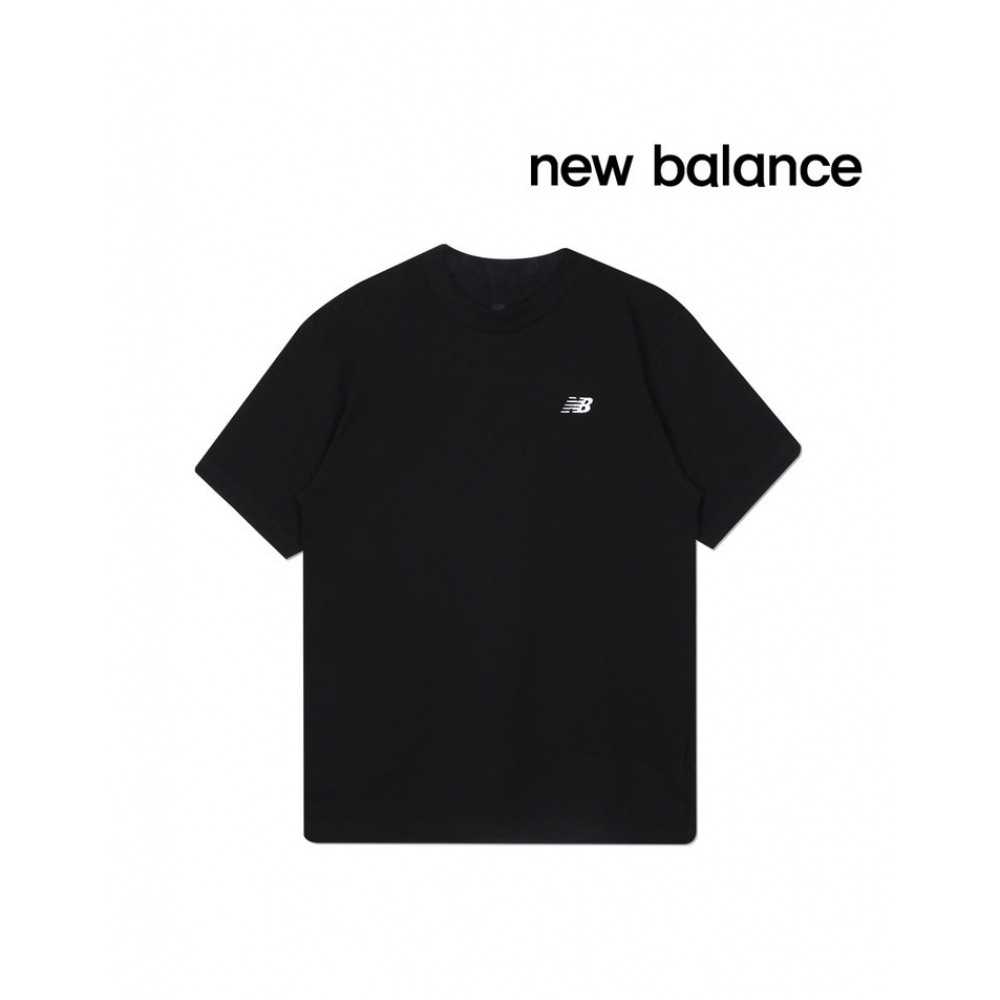 ニューバランスメンズ半袖 T シャツスポーツエッセンシャルコットンブラック MT41509-BK