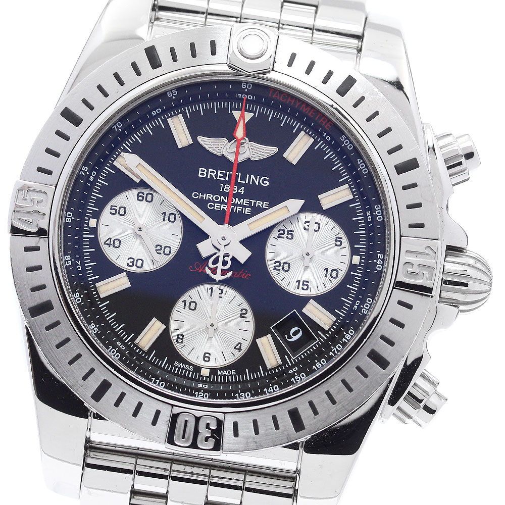 ブライトリング BREITLING AB0144 クロノマット 41 エアボーン 30周年記念モデル 自動巻き メンズ 保証書付き_893891【中古】