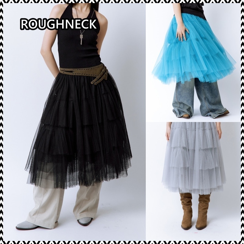 ROUGHNECK Volume Tulle Skirt