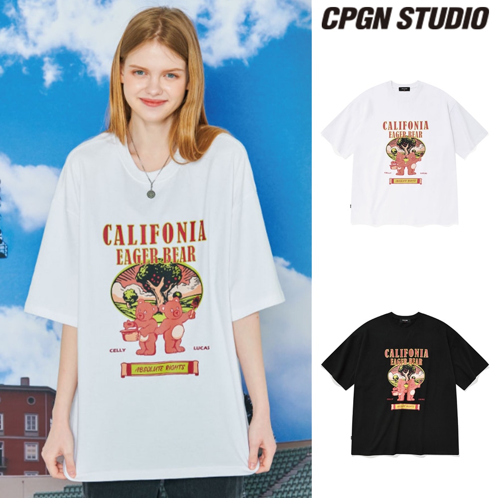 【CPGN STUDIO】 California Bear Short Sleeve