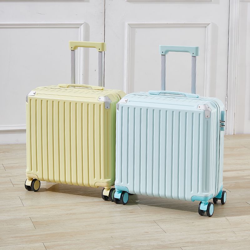 女性用ミニ18インチ搭乗スーツケース小型20インチ小型フレッシュトロリー旅行女性パスワードボックス軽量小型