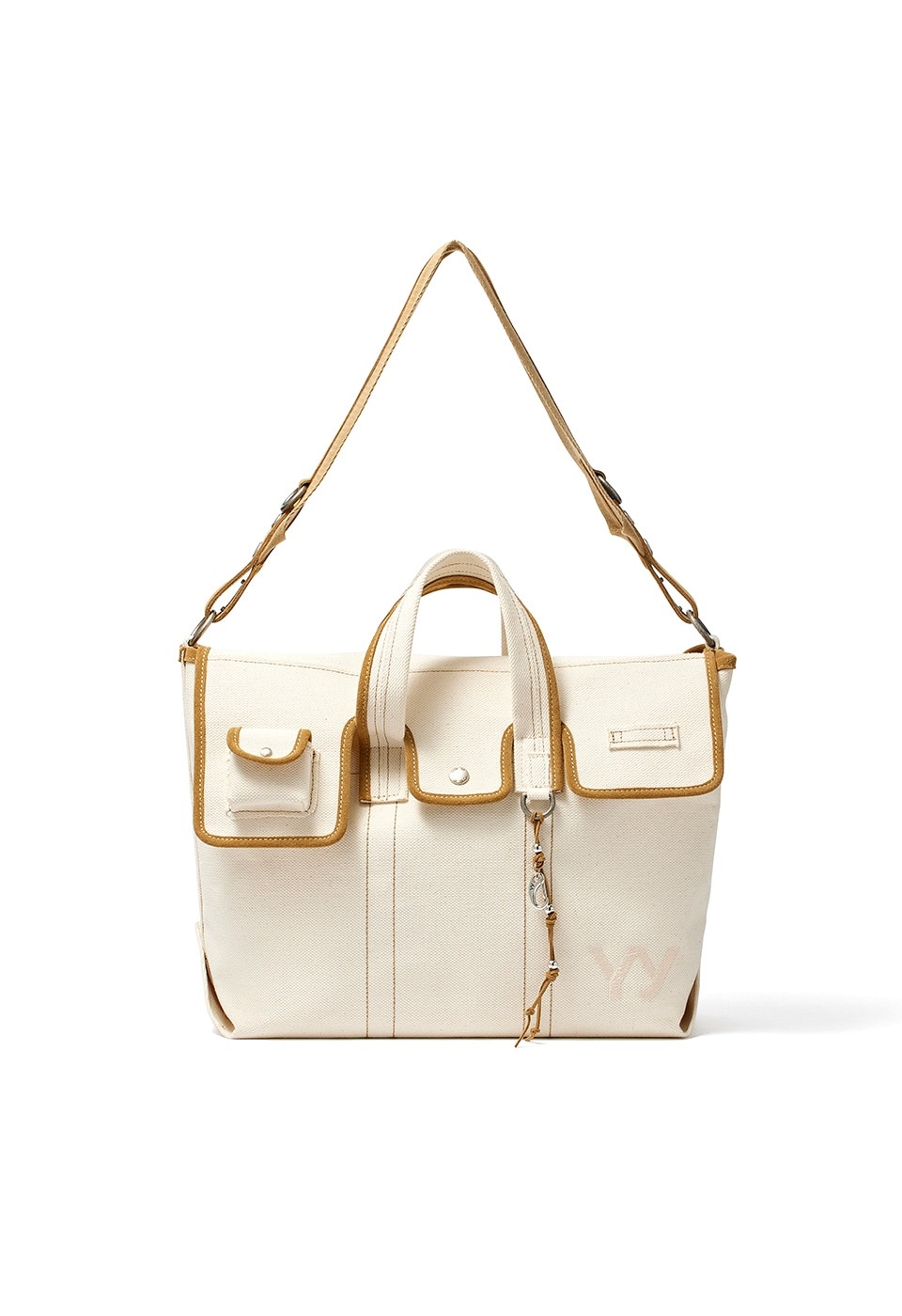 【OPEN Yy】 WEEKENDER BAG : NATURAL