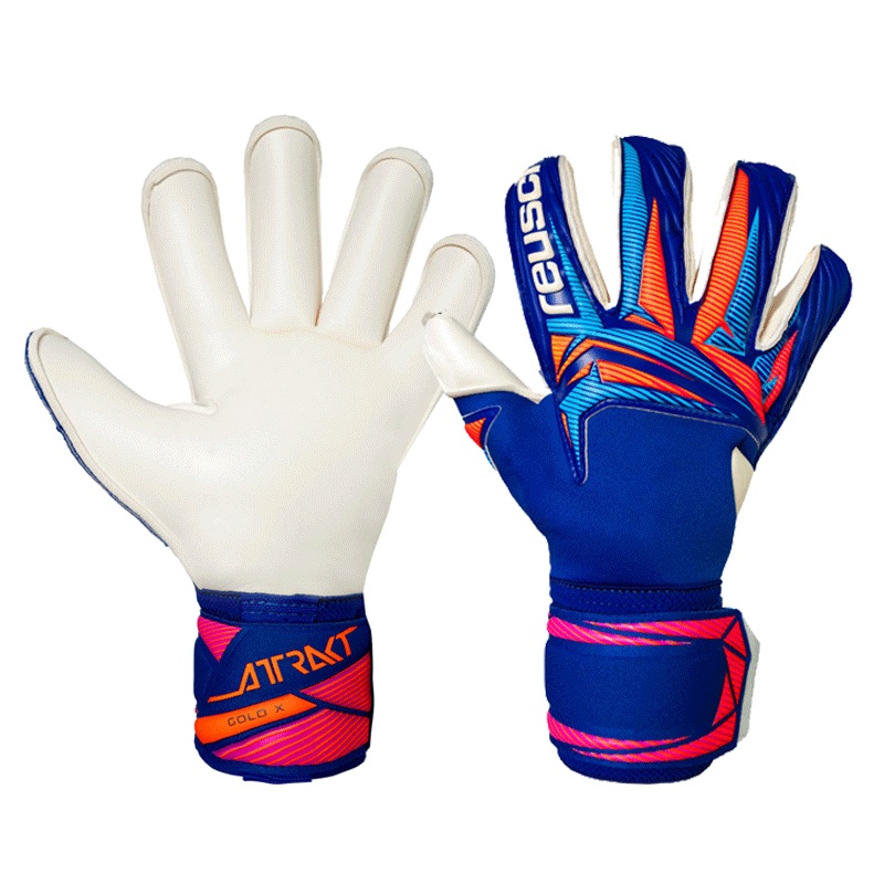 ロイシュ reusch アトラクト ゴールドX ロールフィンガー サッカー ゴールキーパーグローブ 手袋 26SP (5670965-4126)