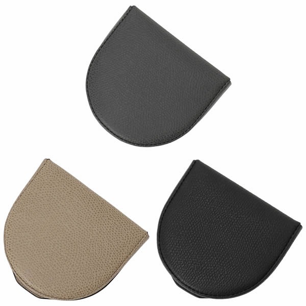 小銭入れ V0L89 / SGSR0089028L99CP99 GF 馬蹄型コインケース ダークグレー オイスターグレー ブラック PORTA MONETE A TALLONE