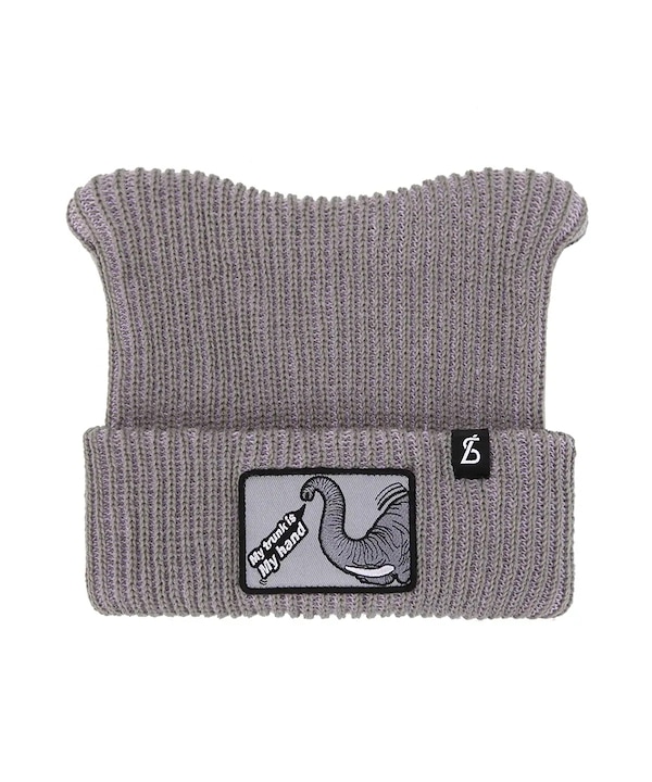 ☆韓国の人気☆【BLACK SANDS】☆ANIMAL WAPPEN BEANI.E☆ Qoo10 Black Sands ANIMAL WAPPEN 帽子 [5タ