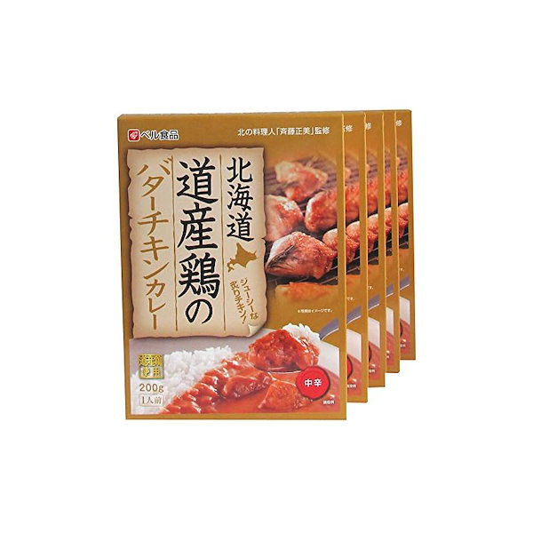 レトルトカレー　北海道　Qoo10]　カレー　道産鶏の