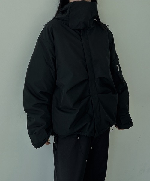 ダウンジャケット ダウン 「ユニセックス」ビックカラー中綿ボアブルゾン/ジャケット メンズ レディース