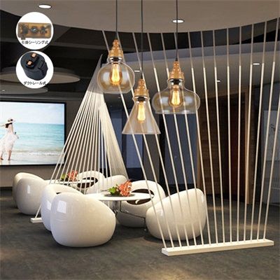 ペンダントライト ガラス おしゃれ 北欧 和風笠 傘形 丸 円形 円盤 LED対応 電球付 キッチン リビング ダイニング 食卓用 和室洋室 直付け 吊下げ灯 ダクトレール 引掛シーリング用 工事不要