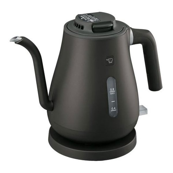 電気ケトル 細口タイプ/0.8L/セピアブラック CK-LA08-BZ