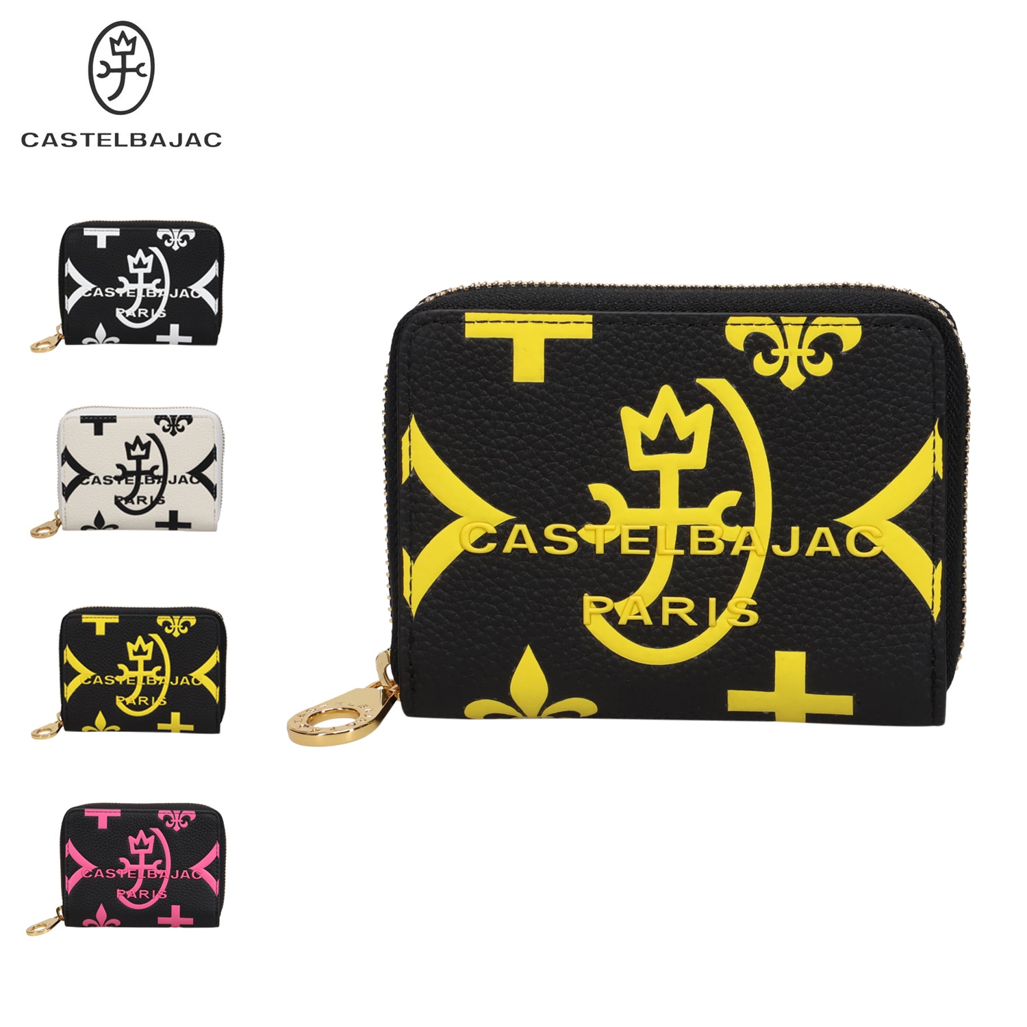 長財布 メンズ レディース ラウンドファスナー 本革 コンパクトセミ クレア 68632 16,060円