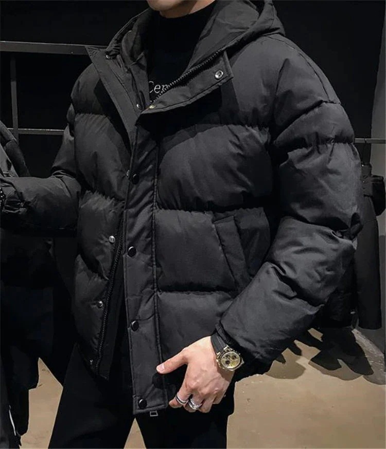 新色が安い！通勤する 冬 韓国 パン服 コート 綿 フード付き 短いスタイル ファッション 暖かい 気質 百掛け シンプル 快適である