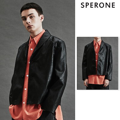 【SPERONE】Fox Cropped Shawl Collar Blazer SPERONE】Fox Cropped Shawl Collar Blazer アウター