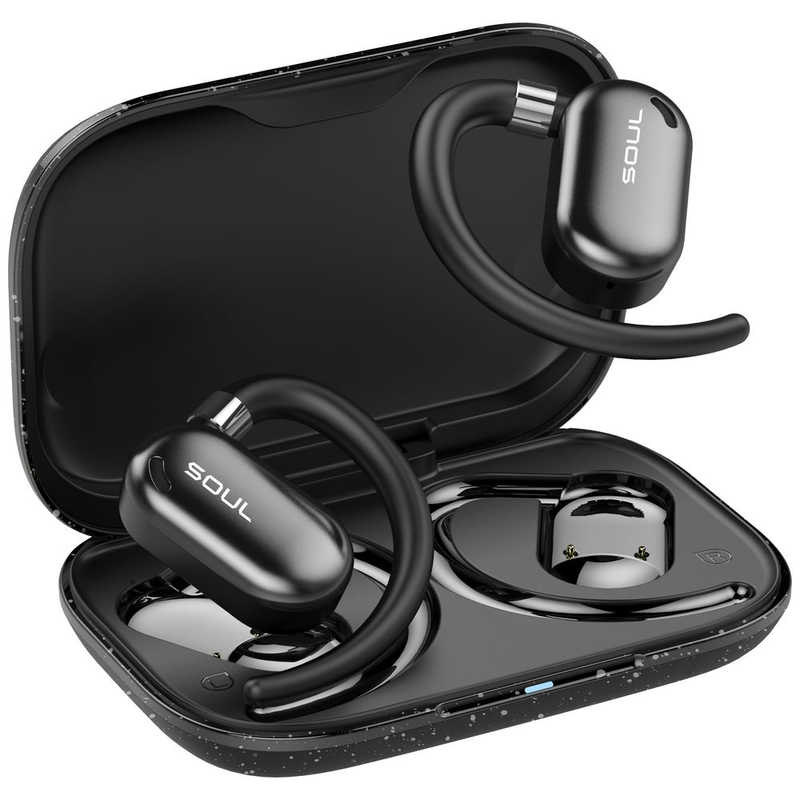 SOUL　OPENEAR COMPACT ［ワイヤレス(左右分離) /ノイズキャンセリング対応 /Bluetooth対応］　SO95BK