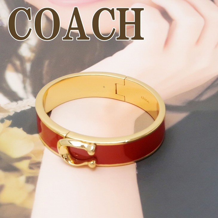 ブレスレット レディース アクセサリー バングル ロゴ 75780GDRED 【ネコポス】