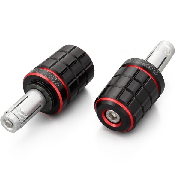 D35483 PREMIUM ZONE バーエンド スズキ / 汎用(ハンドル内径φ14-19) BRICK レッド 5,794円