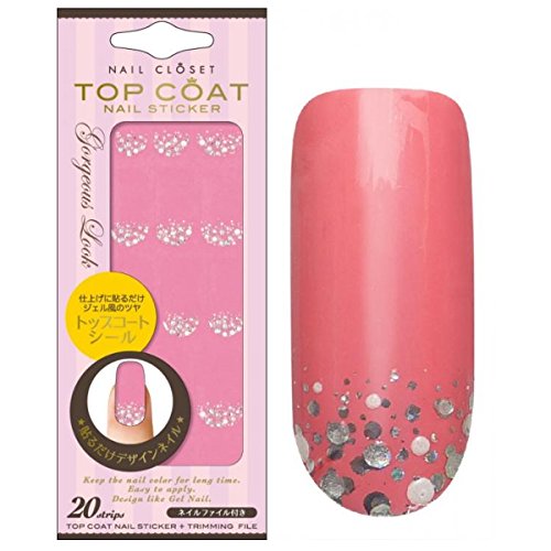 ネコポス便可 仕上げに貼るだけ セラ ネイルクローゼット トップコートシール Tcs 02 ネイルシール スペシャルオファ Vivalafocaccia Com
